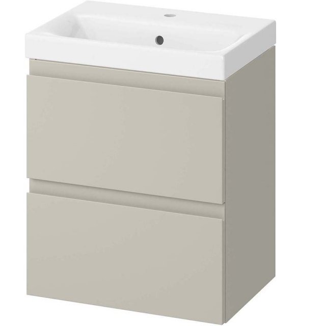 CERSANIT Szafka z umywalką MODUO SLIM 50 DSM kaszmir mat S801-593