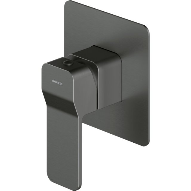 OMNIRES Bateria prysznicowa podtynkowa SLIDE grafit szczotkowany SL77