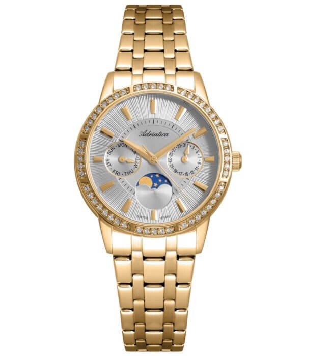 Zegarek damski Adriatica Moonphase A3601.1117QFZ