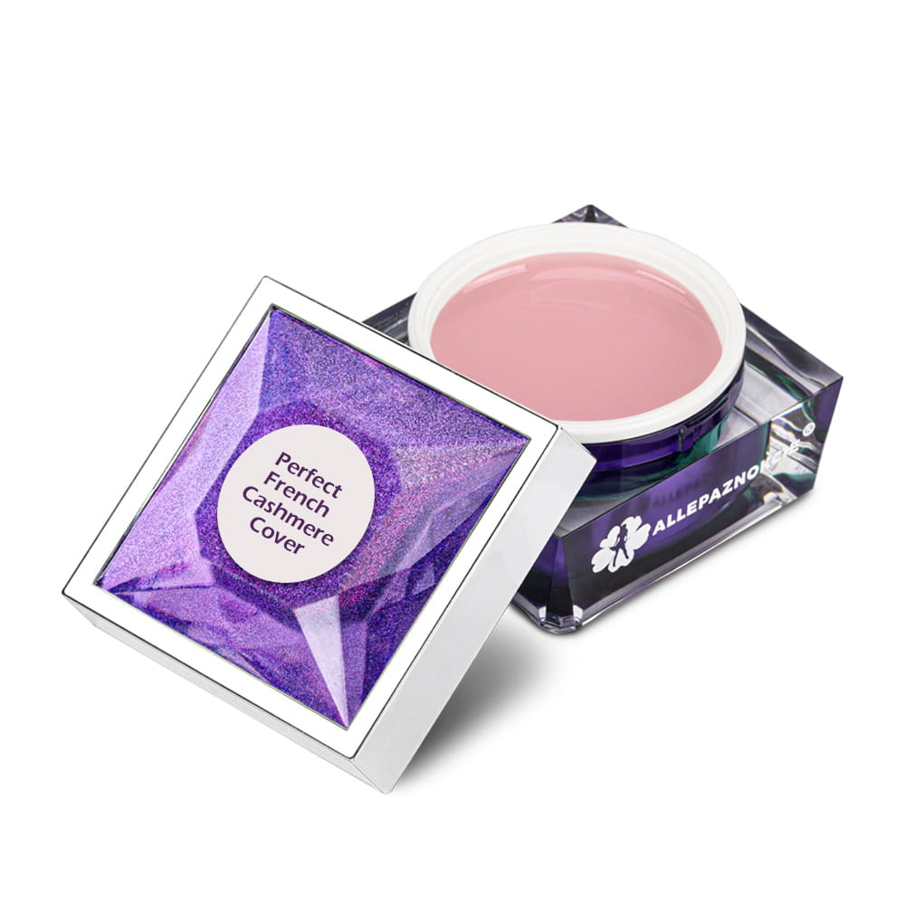 Żel budujący do paznokci samopoziomujący self leveling builder gel led/uv Perfect French Cashmere Cover HEMA/Di-HEMA Free 15g