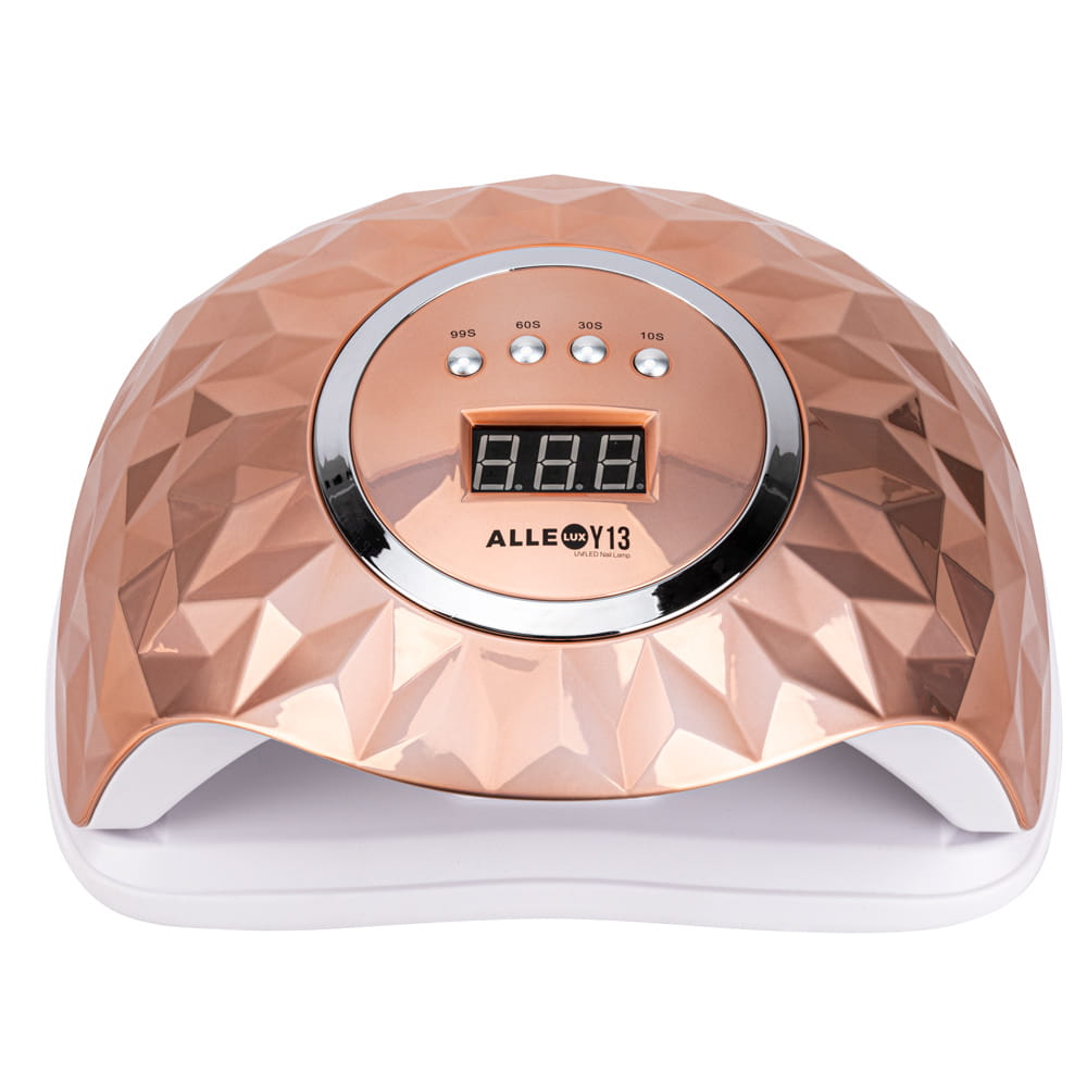Lampa do paznokci dual UV/LED 248W do lakierów hybrydowych żeli i akrylożeli złota AlleLux Y13