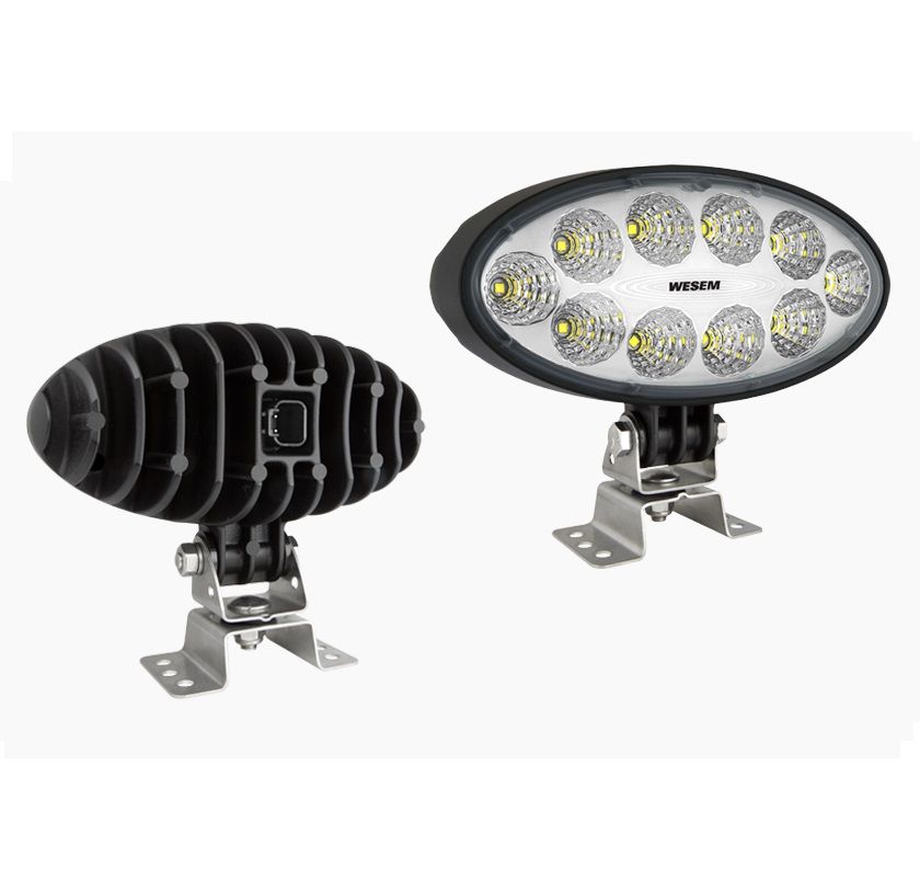 Lampa robocza LED 60° 3000lm ze złączem Typu Deutsch DT04-2P CRV1A.49534 Wesem