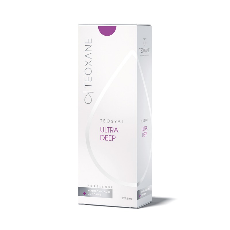 Teosyal Ultra Deep z lidokainą 2 x 1,2 ml