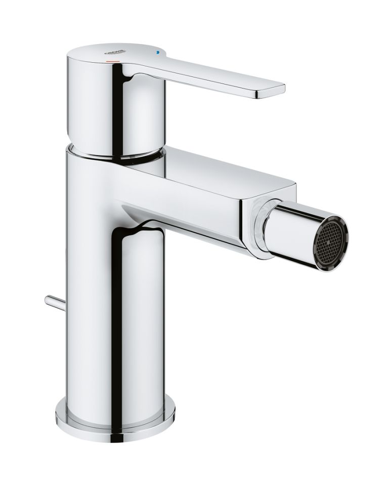 Darmowa Dostawa - Bateria bidetowa stojąca starlight chrome Grohe Lineare 33848001