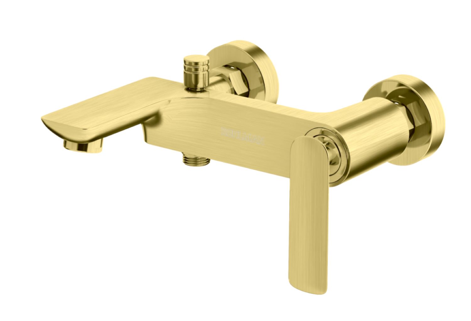 Darmowa Dostawa - Bateria wannowo-prysznicowa Kohlman Experience Brushed Gold QW110EGDB