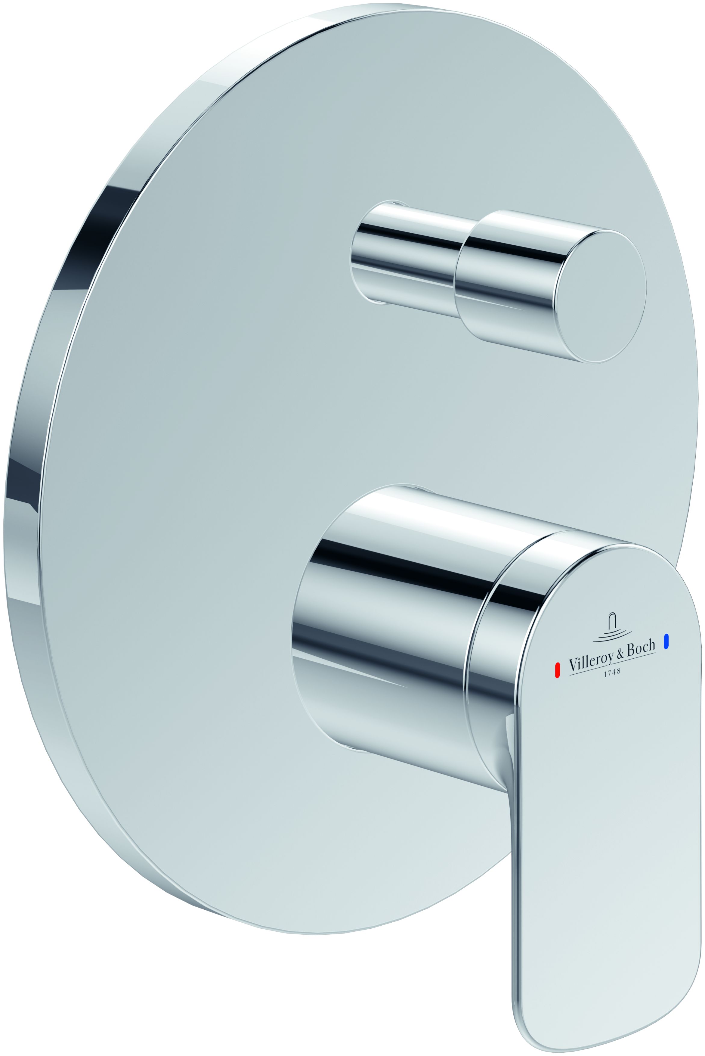 Darmowa Dostawa - Bateria wannowo-prysznicowa podtynkowa chrom Villeroy & Boch O.Novo TVS10435300061