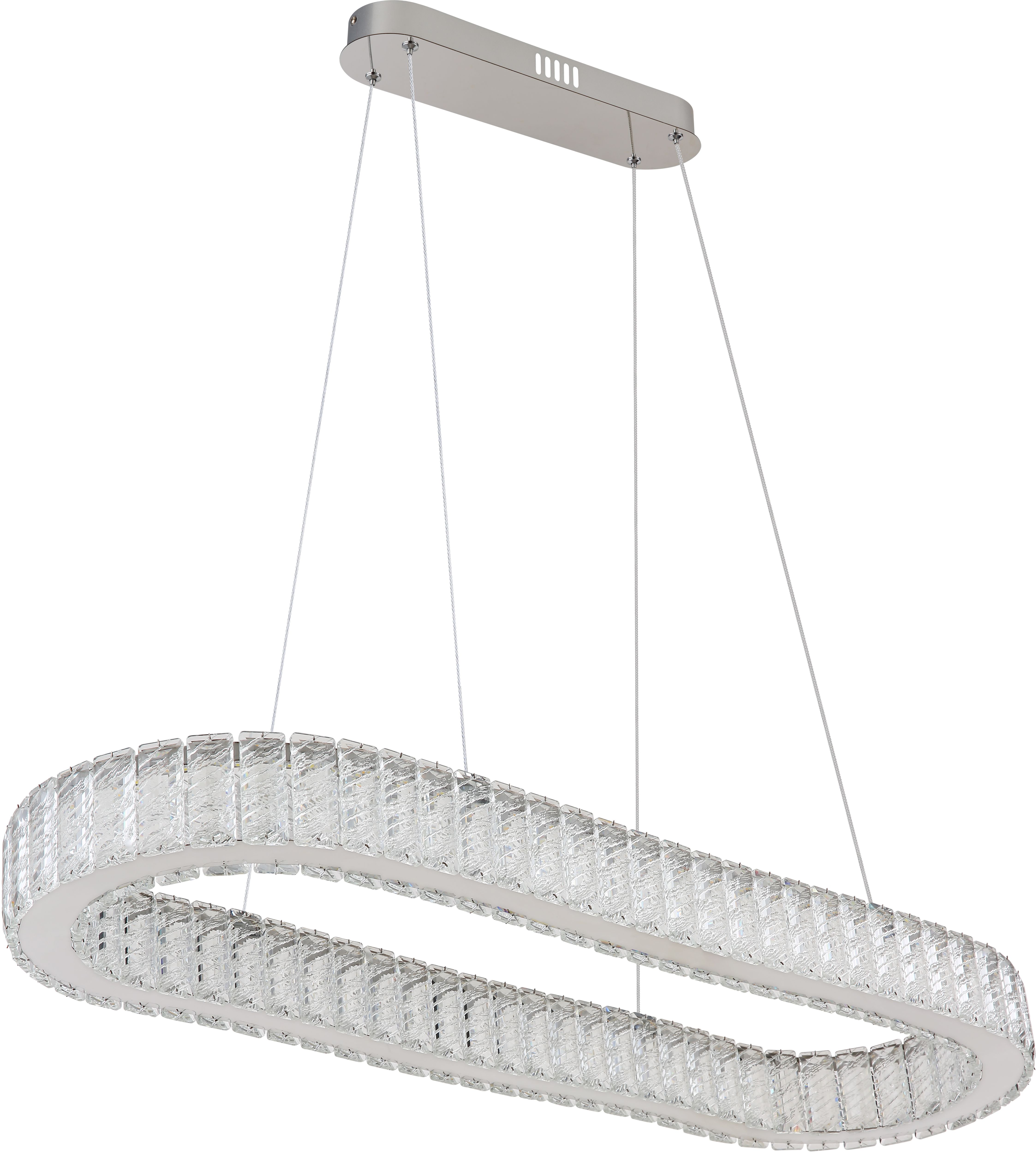Darmowa Dostawa - Lampa wisząca 1x58 W chrom Globo Lighting Mucky 6716258