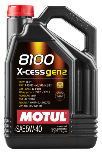MOTUL X-CESS GEN2 5W40 5L - Petrostar