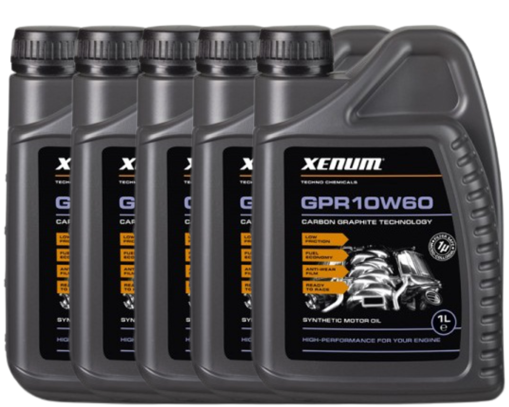 XENUM GPR 10W60 OLEJ SILNIKOWY Z DODATKIEM GRAFITU 5L - Petrostar