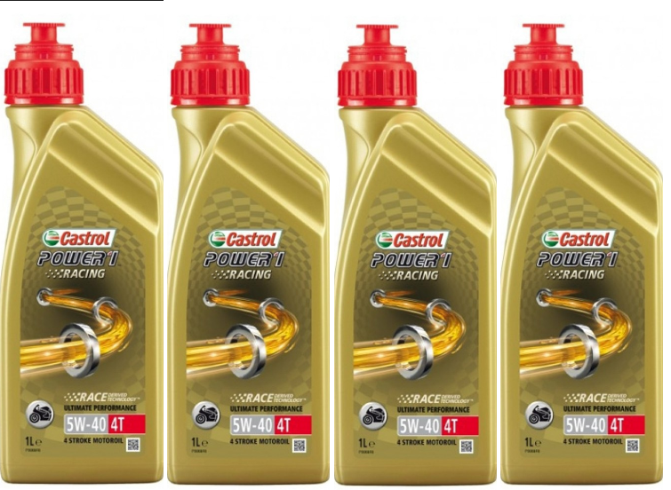 CASTROL POWER1 RACING 4T 5W40 4L - Petrostar