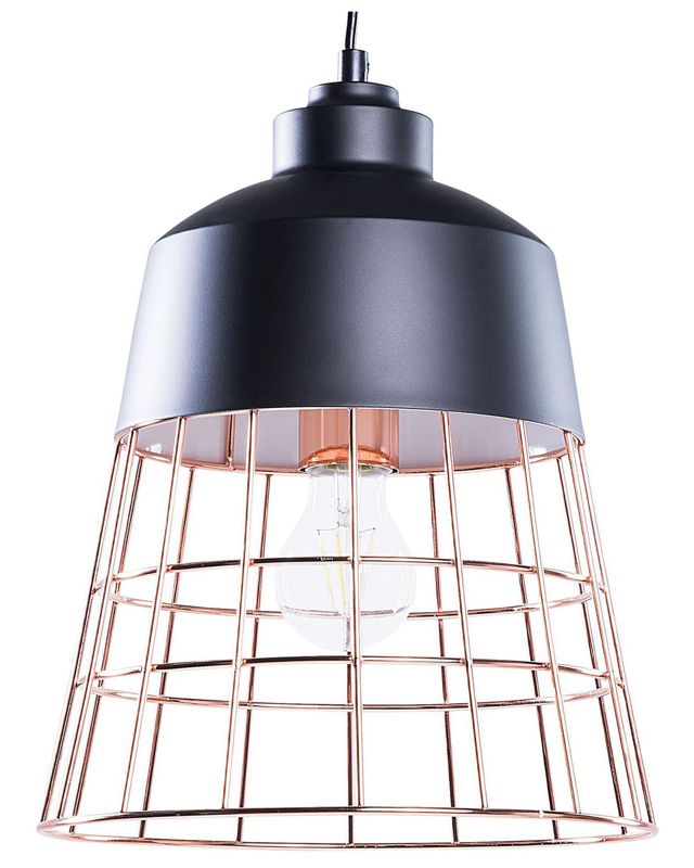 Lampa wisząca Monte Metal Czarny 1 szt.