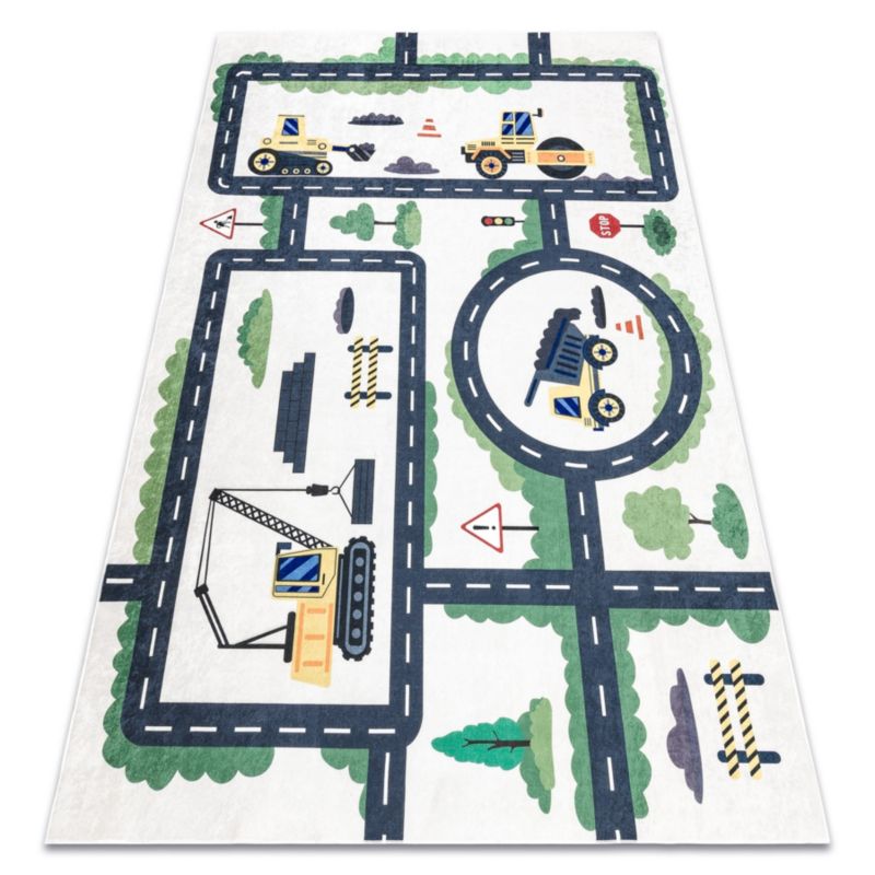 Dywan dla dzieci Bambino RugsX 160x220 cm krem I185 1 szt.