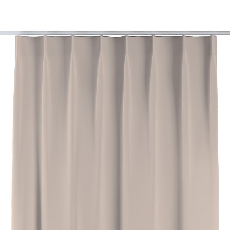 Zasłona na haczykach flex pojedynczych 130 x 245 cm Dekoria jasnobeżowy 1 szt.