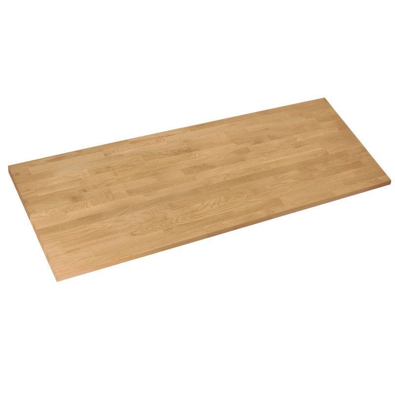 Blat kuchenny drewniany mikrowczep DotWood 180 x 62 x 2,6 cm dąb olejowany 1 szt.