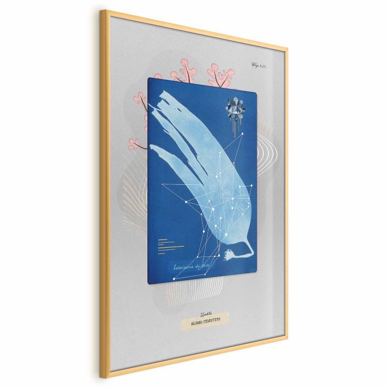 Plakat Artgeist Glon 21x30 cm z ramą złotą 1 szt