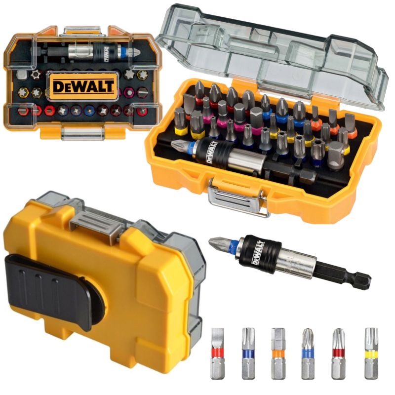 Zestaw Bitów Końcówek Wkrętarskich DeWalt 1/4 32 elementy 1 szt.