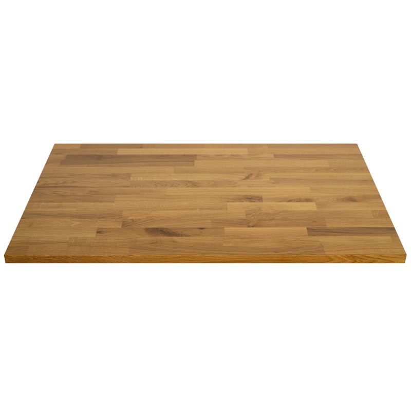 Blat Łazienkowy Drewniany Mikrowczep DotWood 65 x 45,5 x 2,6cm Dąb Olejowany 1 szt.