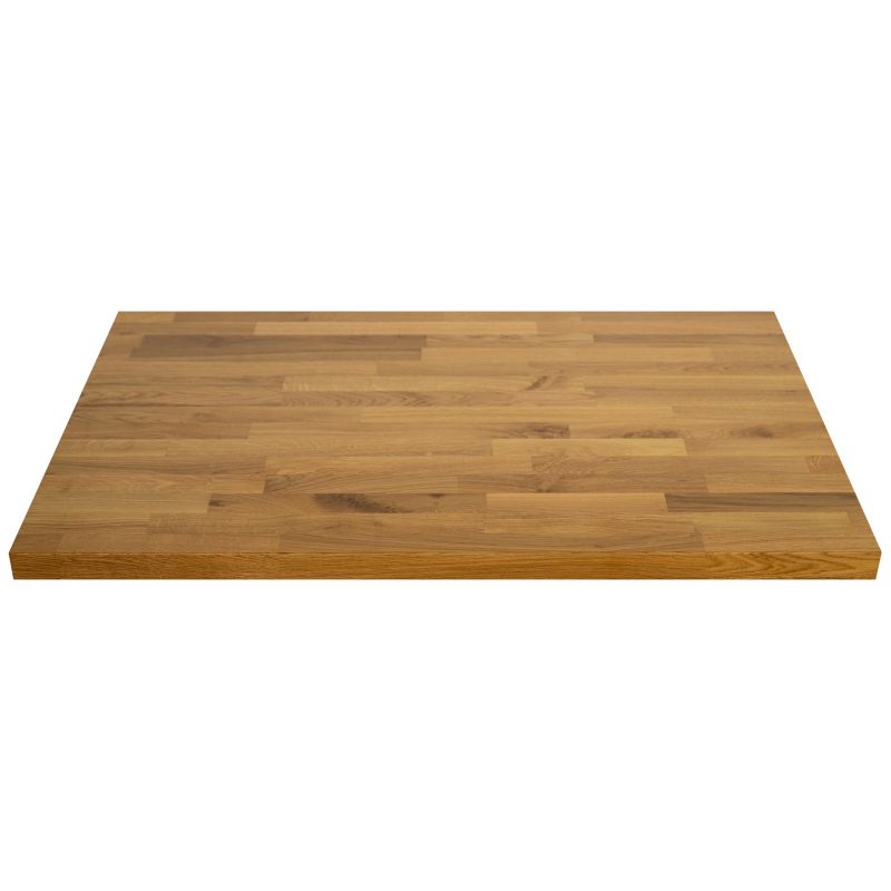 Blat Łazienkowy Drewniany Mikrowczep DotWood 80 x 45,5 x 4cm Dąb Olejowany 1 szt.