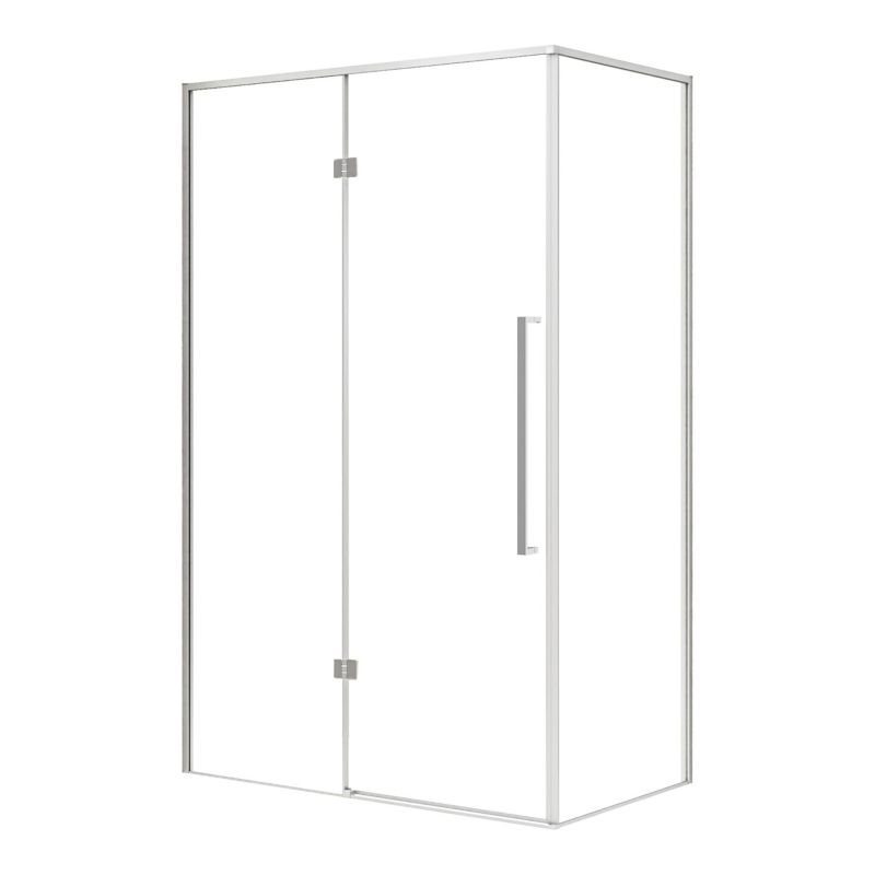 Kabina prysznicowa DOLCE Durasan 120x80 chrom lewa bez brodzika 1 szt.