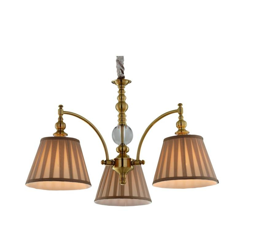 Lampa wisząca patynowa żyrandol 3 Austin