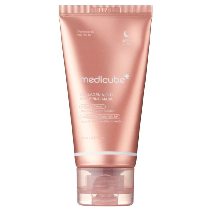 Medicube Collagen Night Wrapping Mask - Ujędrniająca maska kolagenowa na noc, 75ml