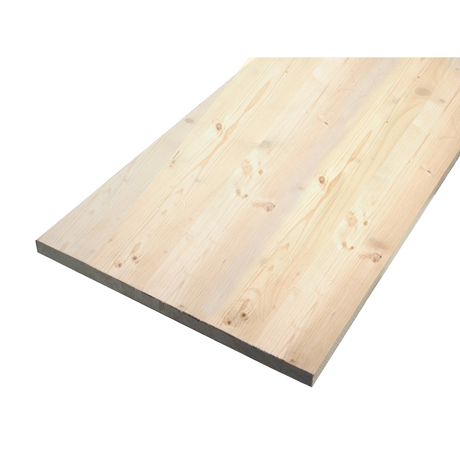 Półka świerkowa 1,8x30x120 cm