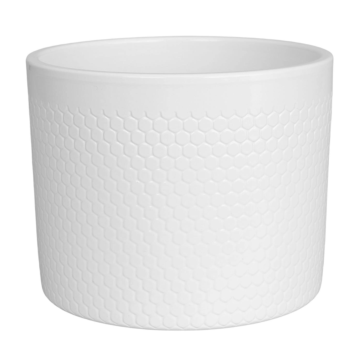 Osłonka Como Honey biała 6 szt. - 15 cm