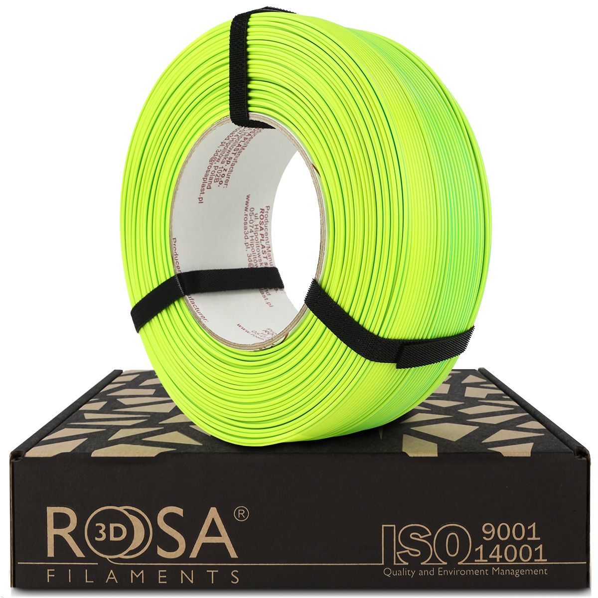 FILAMENT 3D ReFill PLA Magic Neon Mojito (neon yellow + juicy green) 1kg