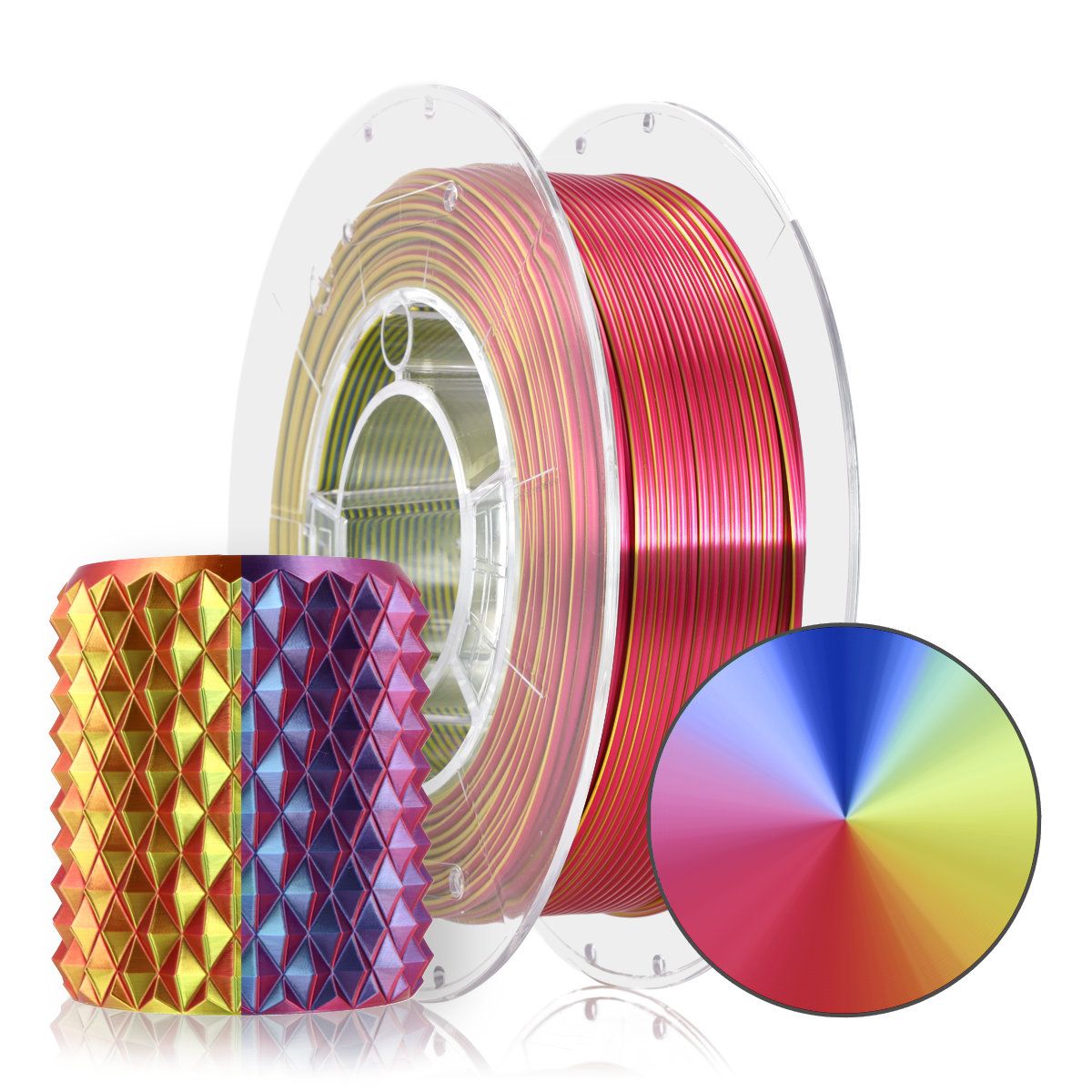 Filament 3D PLA Magic Silk Carnival 300g
