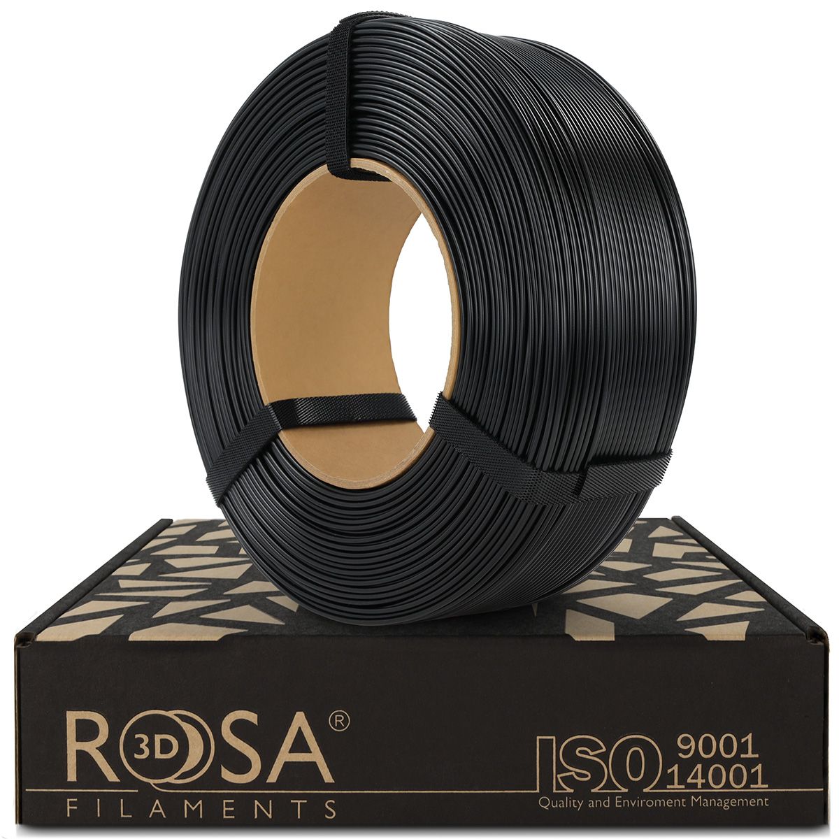 Filament 3D ReFill PLA Starter Black 1kg