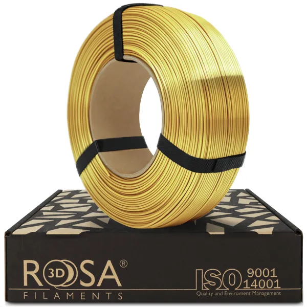 Filament 3D ReFill PLA-Silk Gold