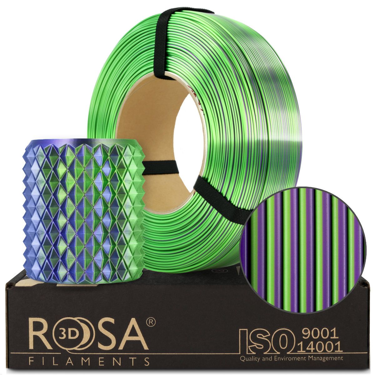 Filament 3D ReFill PLA Magic Silk Goblin