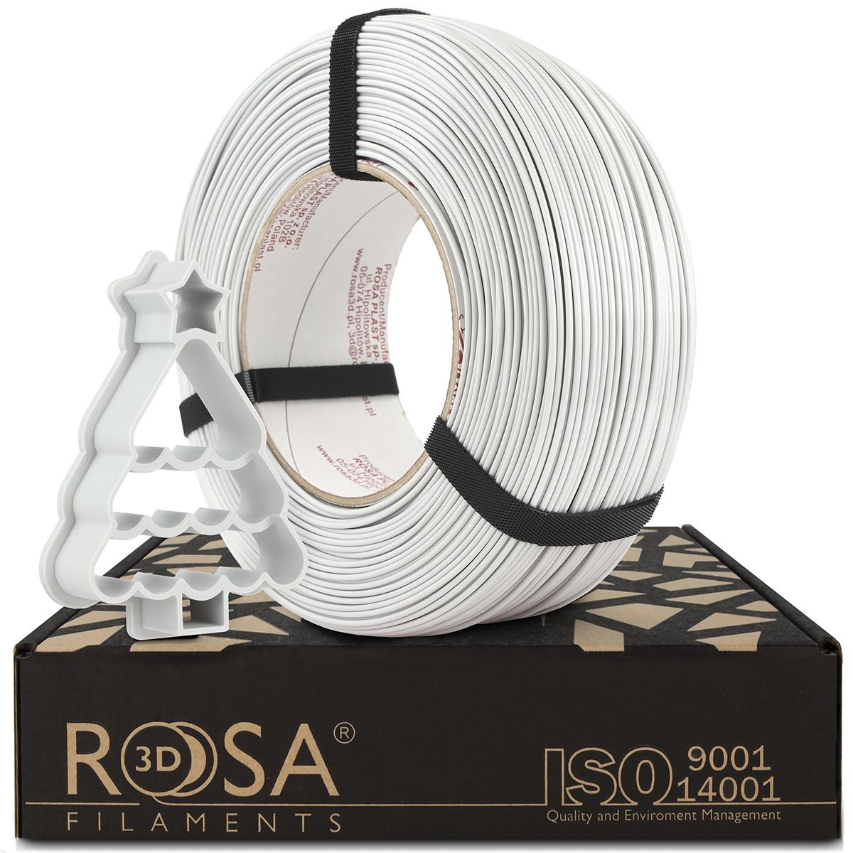 FILAMENT 3D ReFill BioCREATE HT 1,75mm Light Gray 1kg