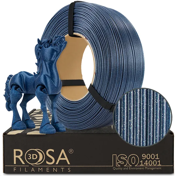 Filament 3D ReFill PLA Galaxy Navy Blue
