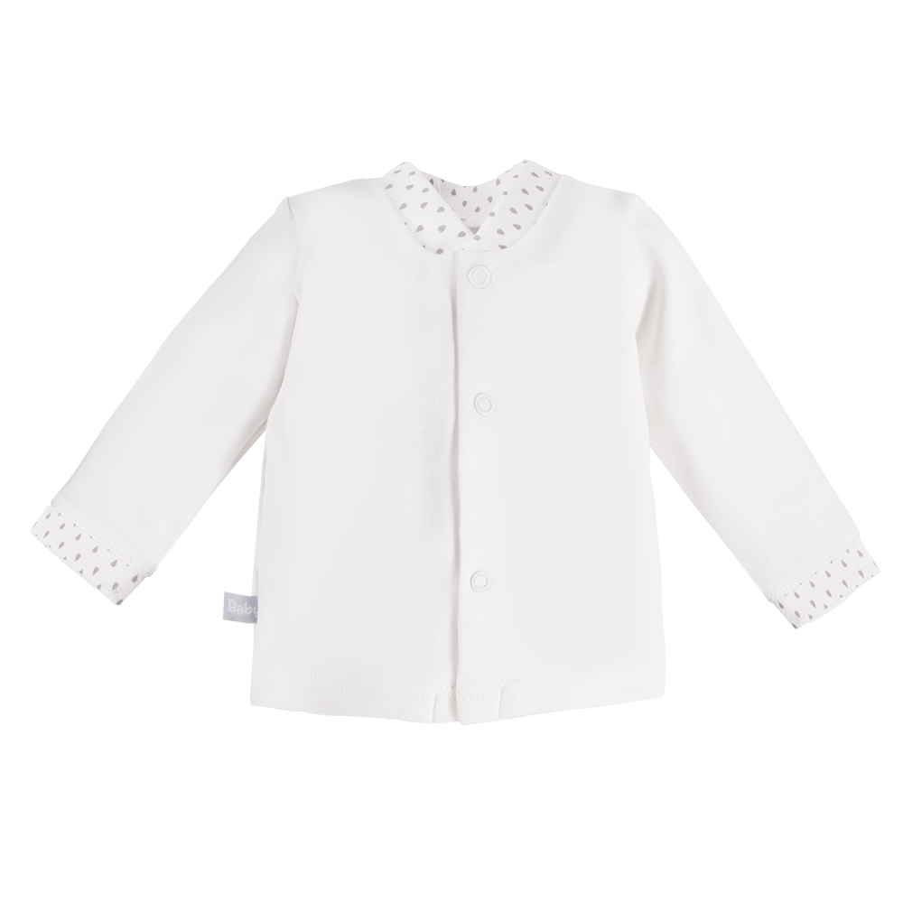 Kaftan niemowlecy biały EV