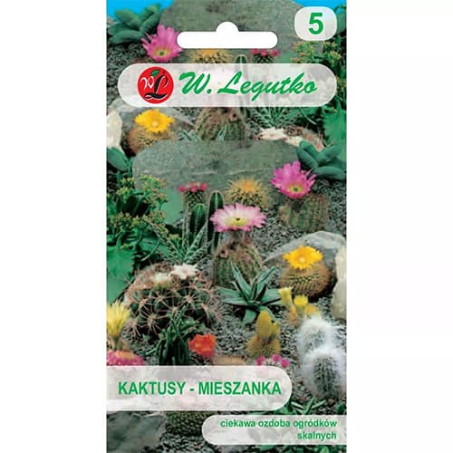 1 pac, Cactus, mix multicolor - Semințe: Mod de ambalare: 0.2 g