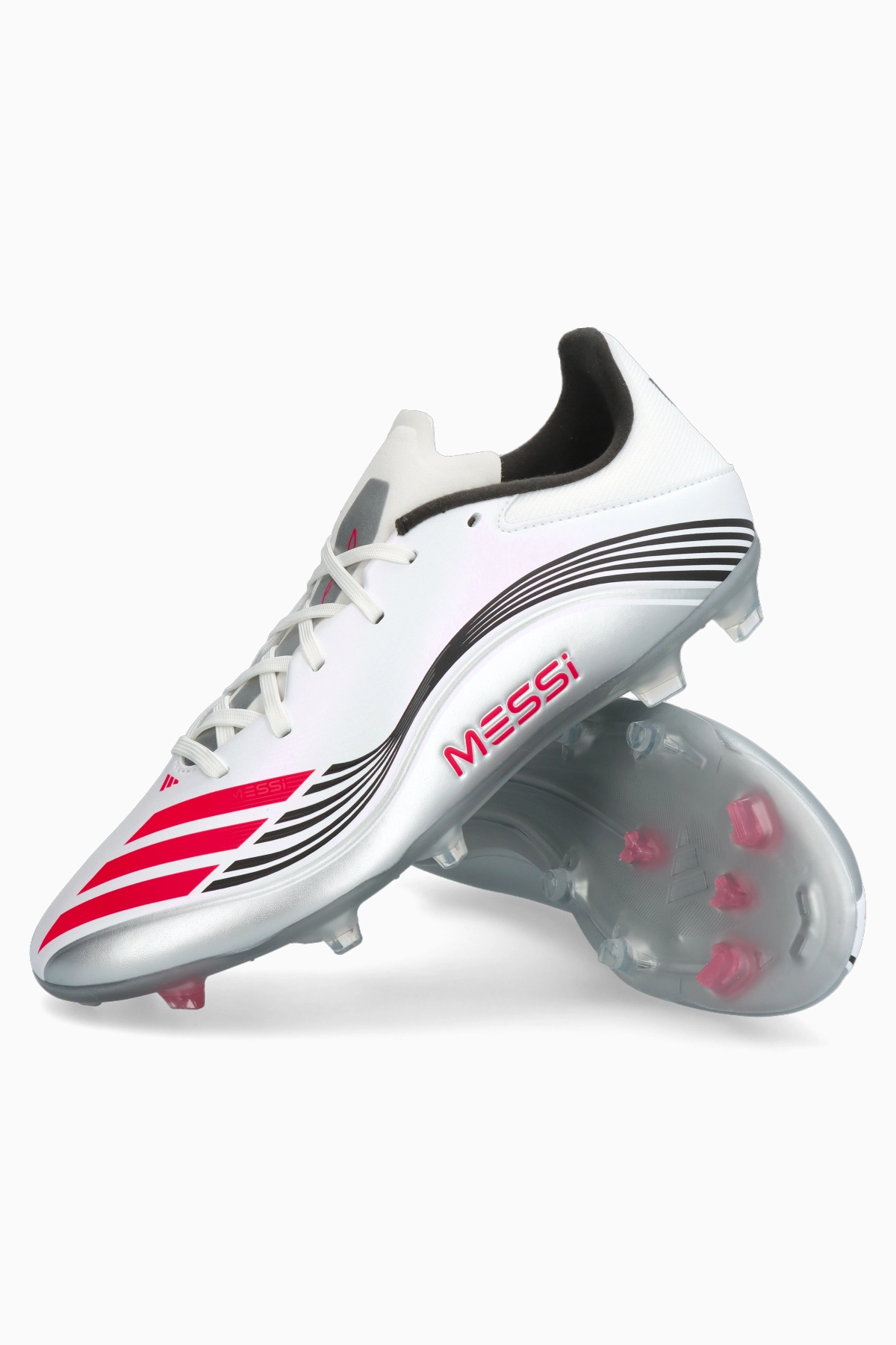 Korki adidas F50 League Messi FG/MG - Srebrny