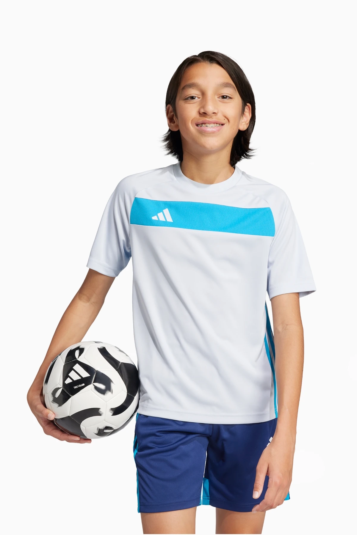 Koszulka adidas Tiro 25 Essentials Junior - Biały