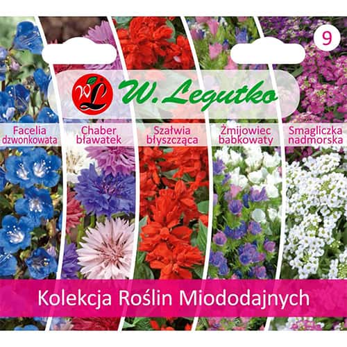 1 szt, Egynyári virággyűjtemény méheknek, 5 fajtát tartalmazó csomag - Magok: Mod de ambalare: 1 db