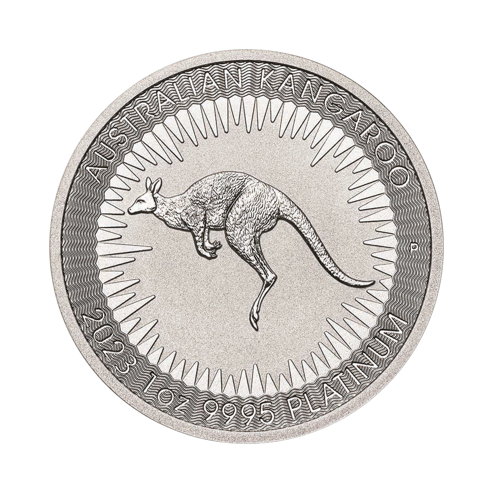 Platynowa moneta Australijski Kangur 1 uncja platyny VAT 23% - wysyłka 24 h!