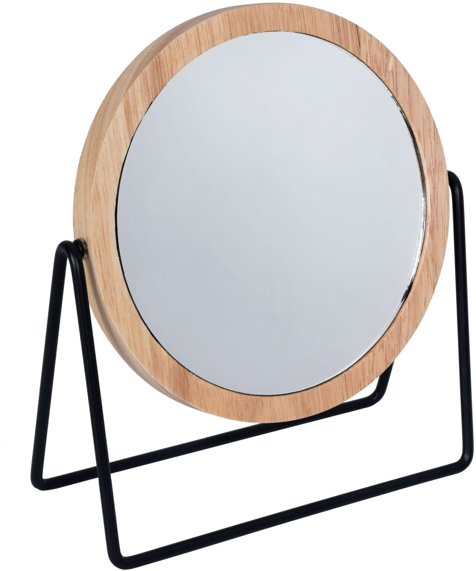 BISK Umbra lusterko kosmetyczne 19,5x19,5 cm okrągłe czarny-bambus 08161 - Wysyłka w 24h