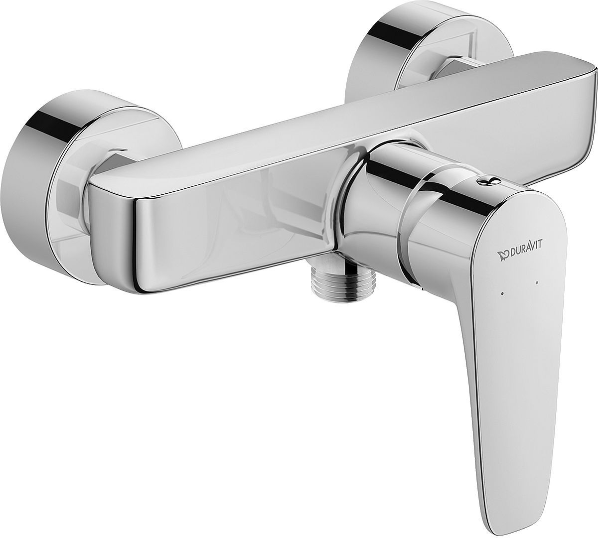 Duravit B.1 bateria prysznicowa ścienna chrom B14230000010