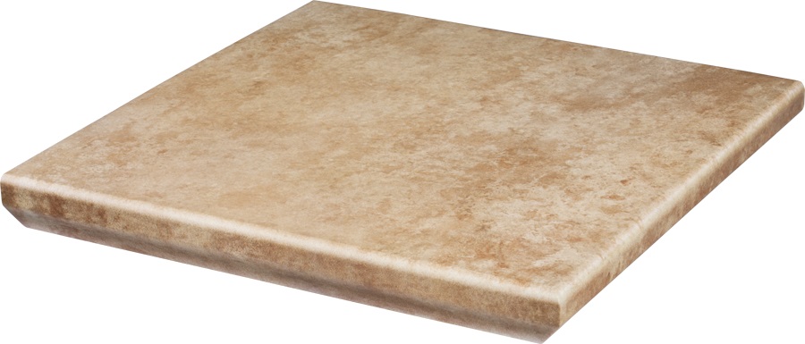 Paradyż Ilario stopnica 33x33 cm STR narożna kapinos beżowy mat