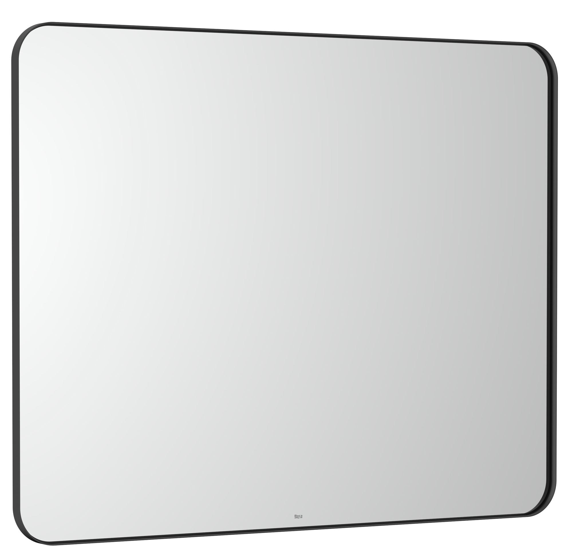 Roca Luna lustro 100x80 cm prostokątne czarny A812415000
