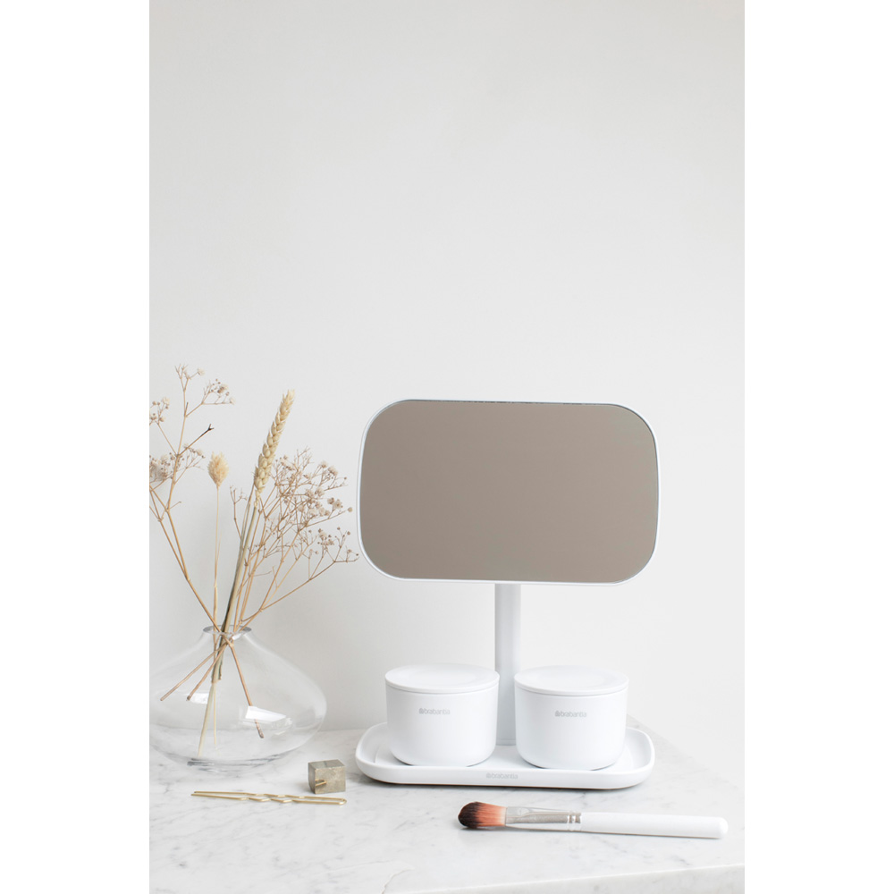 Brabantia ReNew lusterko kosmetyczne 20x28,3 cm prostokątne biały 280726