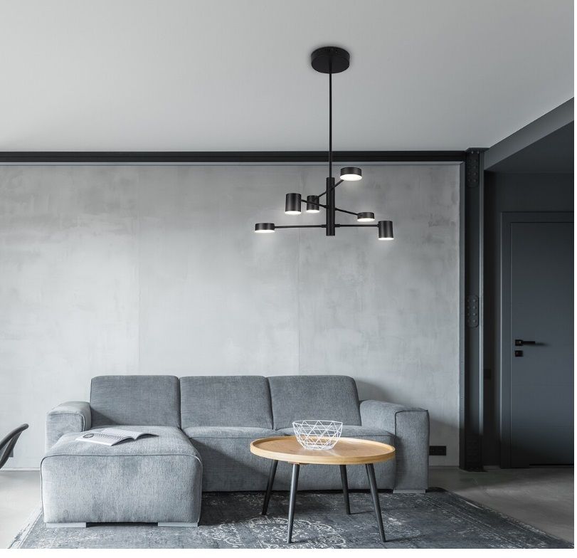 Rabalux lampa wisząca 30 W czarna 6355