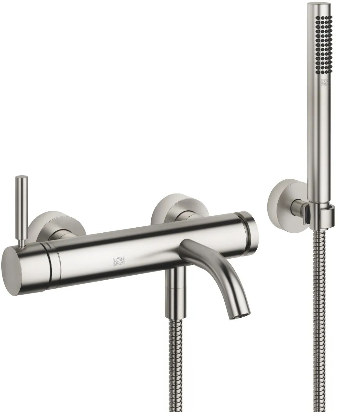 Dornbracht Meta bateria wannowo-prysznicowa ścienna platyna szczotkowana 33233660-06
