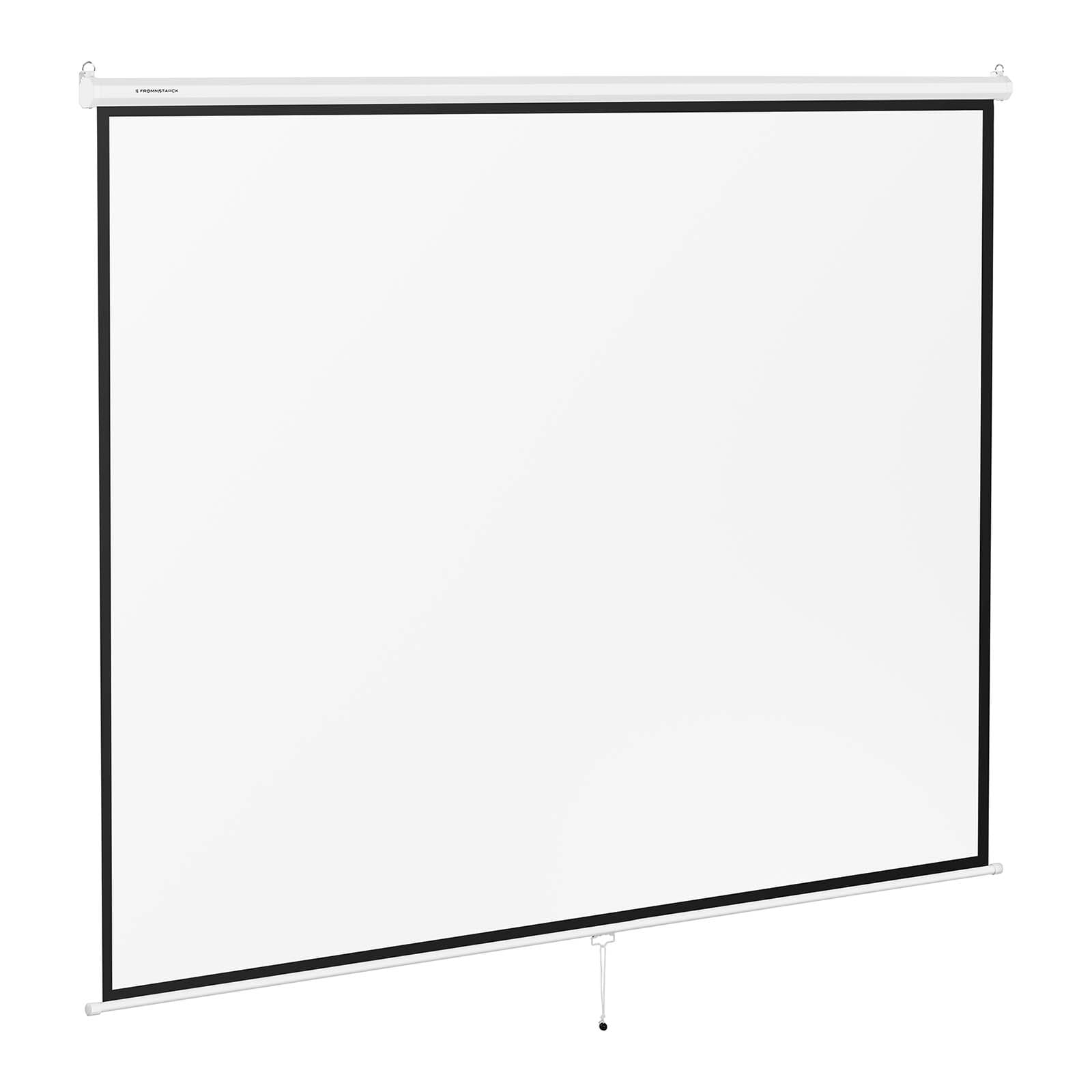 Ekran projekcyjny 3128 x 2390 mm, 150", 4:3, półautomatyczny
