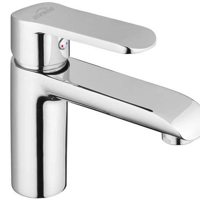 INVENA Bateria umywalkowa stojąca SIROS chrom BU-90-001-A