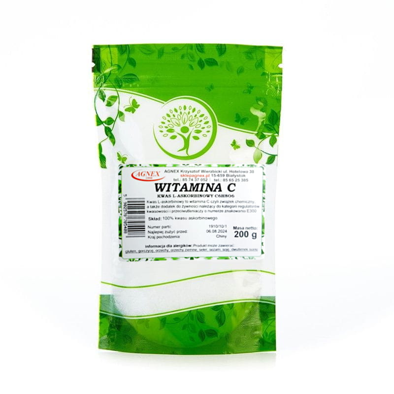 Witamina C (Kwas L-Askorbinowy) 200g